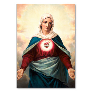 The Immaculate Heart of Mary Table Number