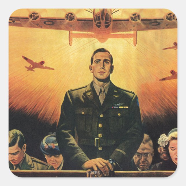 The Immortal Harpy Square Sticker (Front)