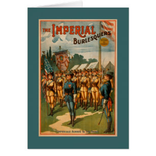 The Imperial Burlesquers Female Soldiers Play