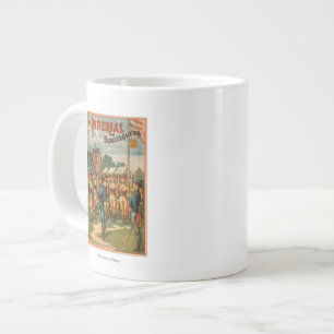 The Imperial Burlesquers Female Soldiers Play Large Coffee Mug