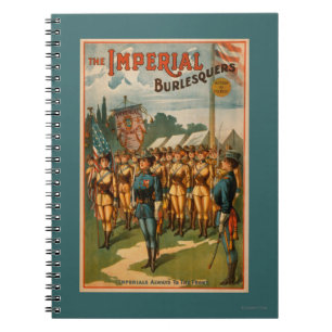 The Imperial Burlesquers Female Soldiers Play Notebook