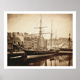 The Imperial Yacht 'La Reine Hortense' at Le Havre Poster