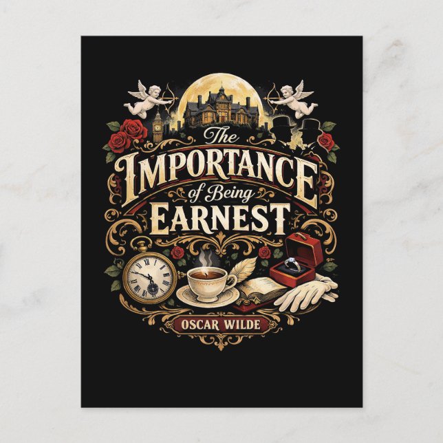 The Importance of Being Earnest Postcard (Front)
