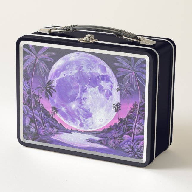 The Impossible Moon Metal Lunch Box (Front)