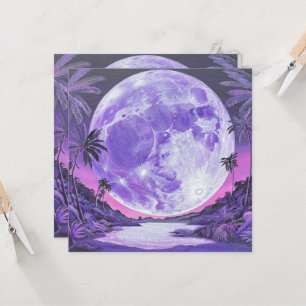 The Impossible Moon-Sticker Invitation