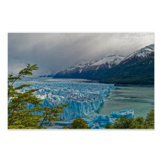 The impressive Perito Moreno Glacier Poster