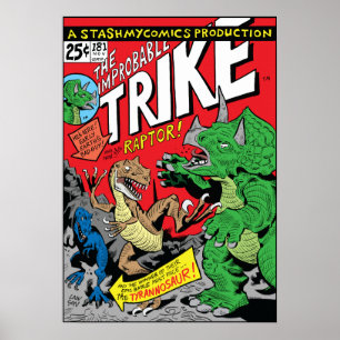 The Improbable Trike by Jim Lawson Print/Poster Poster