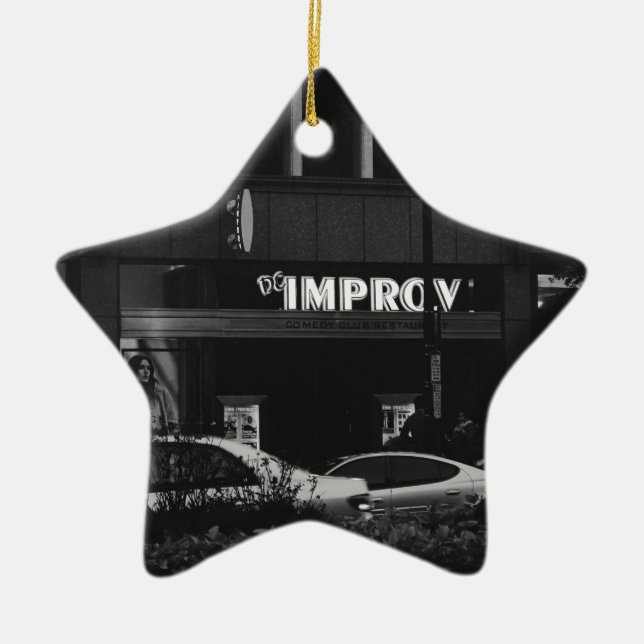 The Improv Ceramic Tree Decoration (Front)