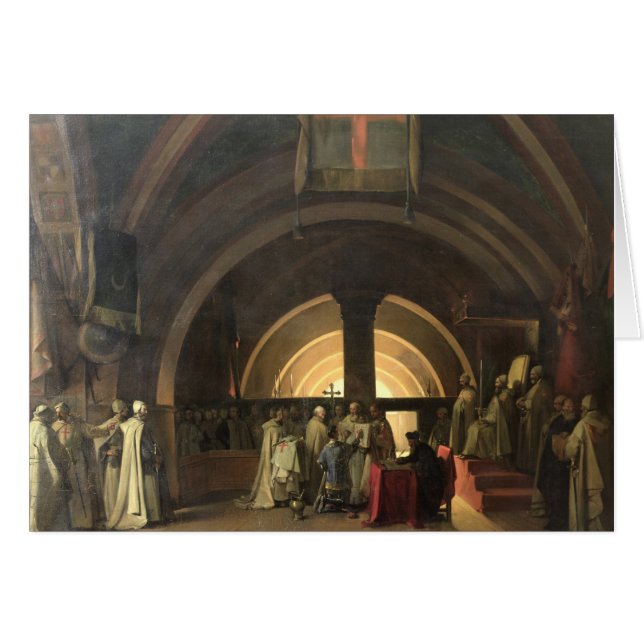 The Inauguration of Jacques de Molay (Front Horizontal)