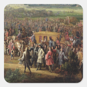 The Inauguration of the Church of the Square Sticker