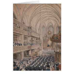 The inauguration of the city councillors