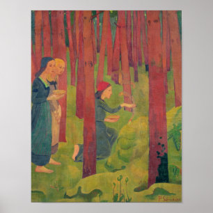 The Incantation, or The Holy Wood, 1891 Poster
