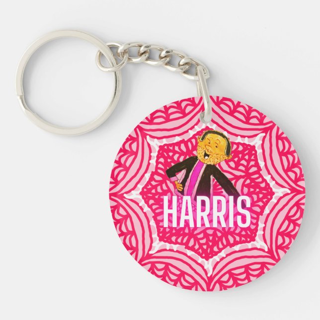 The Incredible 5 Harris Keychain by Jenn Webster (Front)