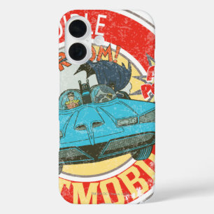 The Incredible Batmobile Icon iPhone 16 Case