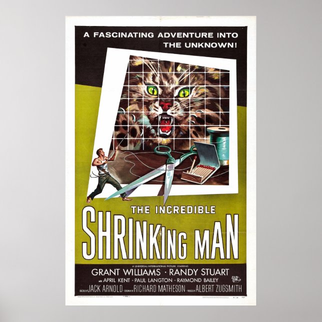 The Incredible Shrinking Man Poster (Front)