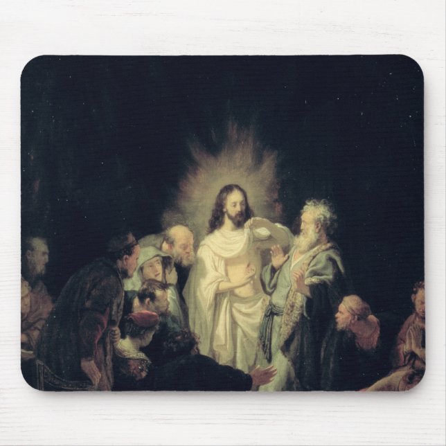 The Incredulity of St. Thomas Mouse Pad (Front)