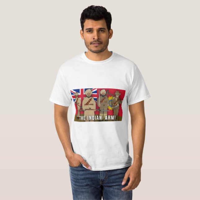 The Indian Army Faction World War I T-Shirt (Front Full)