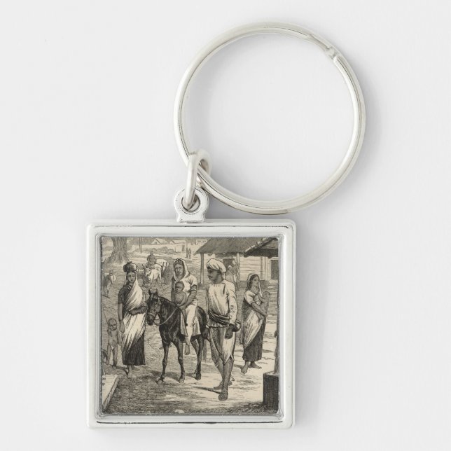 The Indian Famine Key Ring (Front)
