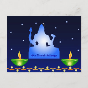 The Indian God Shiva - Postcard