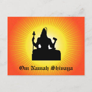 The Indian God Shiva - Postcard