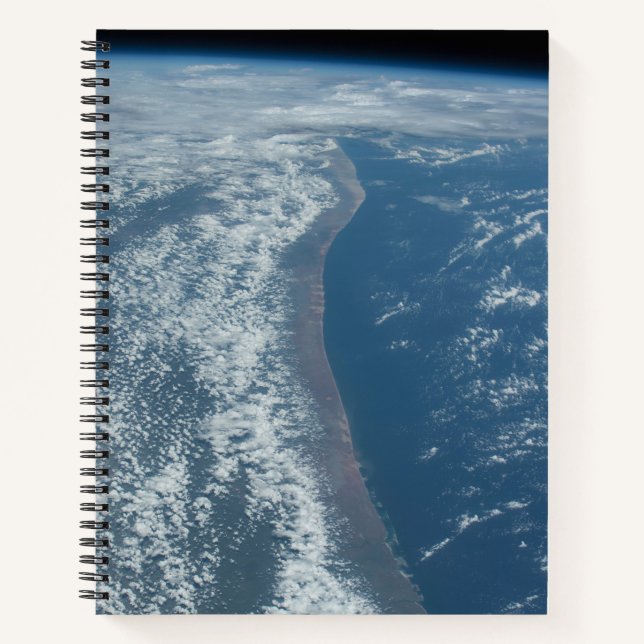 The Indian Ocean Coastline Of Kenya And Somalia. Notebook (Front)