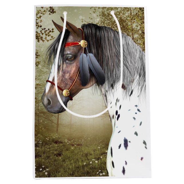 The Indian Pony  Medium Gift Bag (Front)