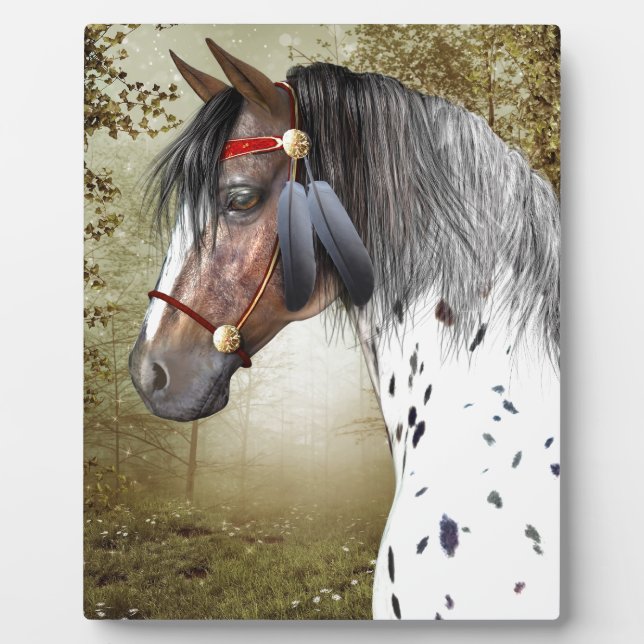 The Indian Pony Plaque (Front)