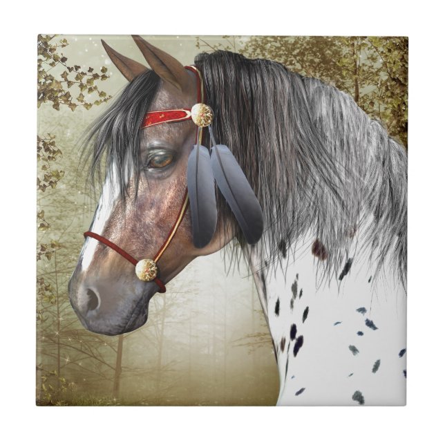 The Indian Pony Tile (Front)