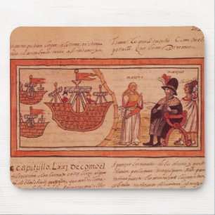 The Indian princess Malinche or Dona Marina Mouse Pad