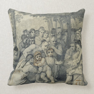 The Indians Delivering up the English Captives to Cushion