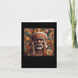 The Indigenous Australian Aboriginal Sticker  Card