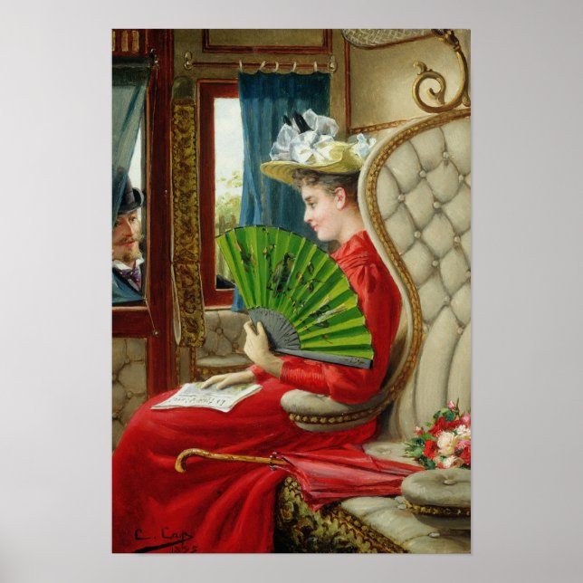 The Indiscretion, 1895 Poster (Front)