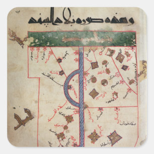 The Indus Square Sticker