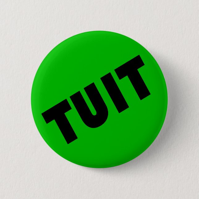The infamous "round tuit" button (Front)