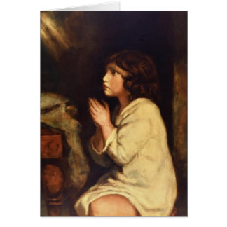 The Infant Samuel at Prayer  by Joshua Reynolds