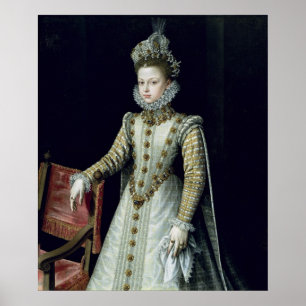 The Infanta Isabel Clara Eugenie  1579 Poster