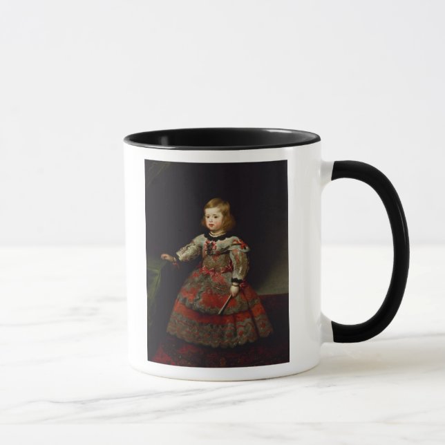 The Infanta Maria Margarita  of Austria Mug (Right)