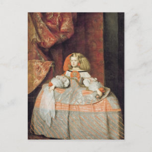 The Infanta Maria Marguerita in Pink Postcard