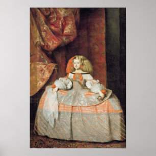 The Infanta Maria Marguerita in Pink Poster