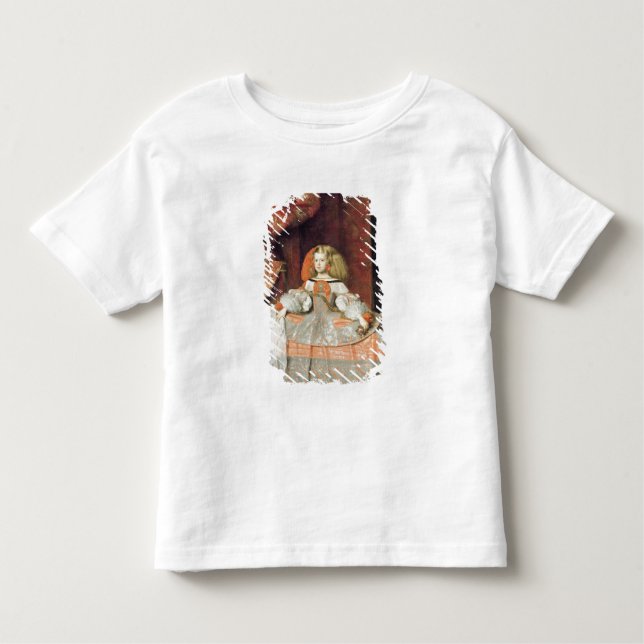 The Infanta Maria Marguerita  in Pink Toddler T-Shirt (Front)