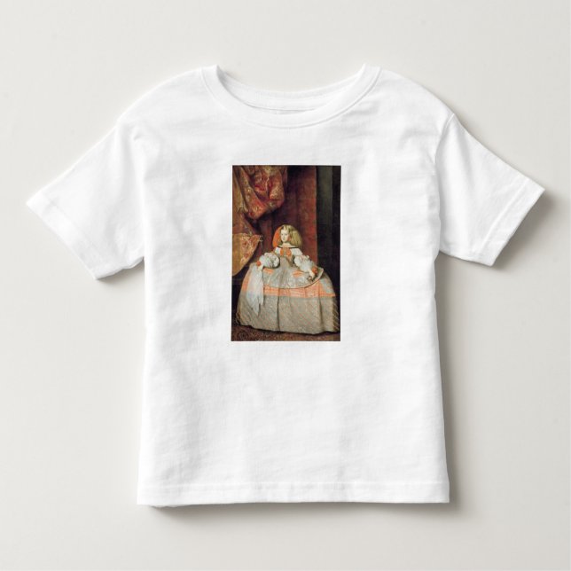 The Infanta Maria Marguerita  in Pink Toddler T-Shirt (Front)