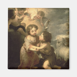 The Infants Christ and John the Baptist Magnet