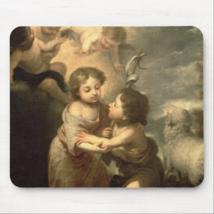 The Infants Christ and John the Baptist Mouse Pad