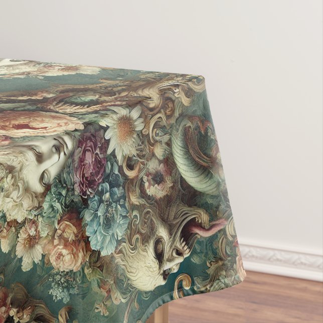 The Infernal Motorcade – Gothic Large Pattern Tablecloth (In Situ)