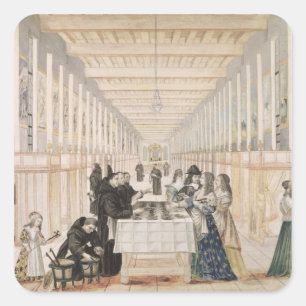 The Infirmary of Sisters of Charity during a Square Sticker