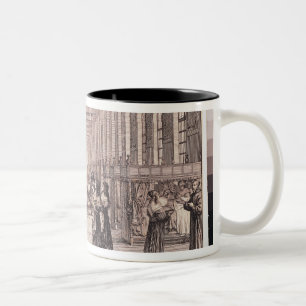 The Infirmary of the Sisters of Charity Two-Tone Coffee Mug