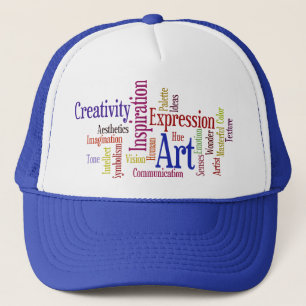 The Ingredients of Art - For Artist, Student Trucker Hat