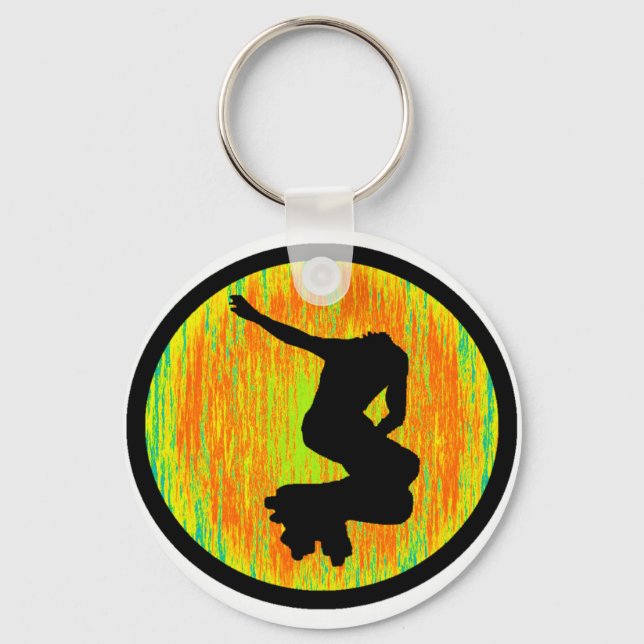 THE INLINE RISE KEY RING (Front)