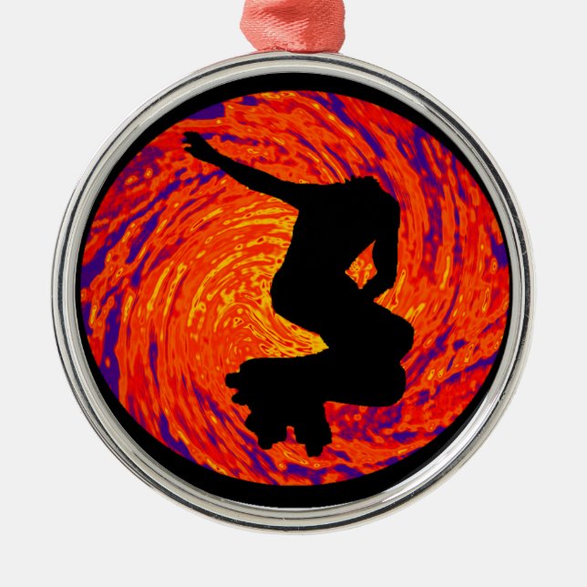 THE INLINE ZONES METAL ORNAMENT (Front)