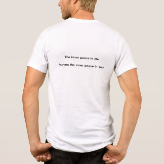 The inner peace in Me and You Tri-Blend Shirt